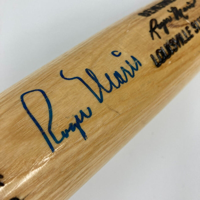 Beautiful Roger Maris Signed Louisville Slugger Game Model Baseball Bat JSA COA