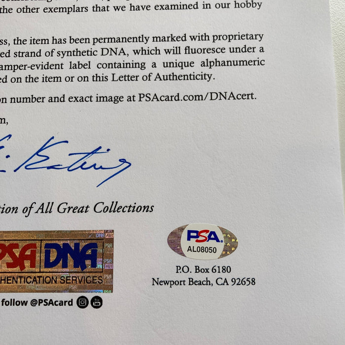 1926 St. Louis Cardinals World Series Champs Team Signed Baseball PSA DNA RARE