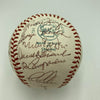 1972 Oakland A's Athletics World Series Champs Team Signed Baseball JSA COA