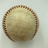 1962 New York Yankees W.S. Champs Team Signed Baseball Mickey Mantle JSA COA