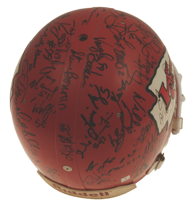 1993 Kansas City Chiefs Team-Signed Game Helmet Derrick Thomas & Joe Montana JSA