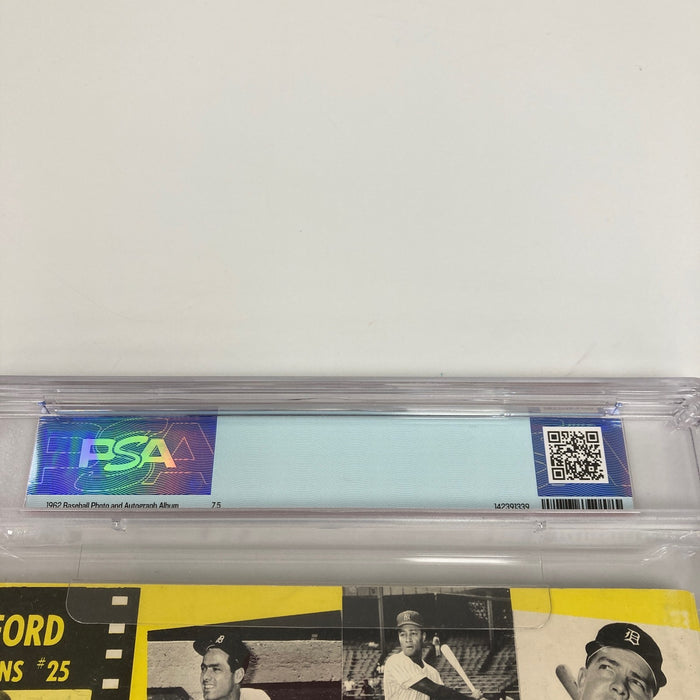 Mickey Mantle Signed 1962 Baseball Magazine Program PSA 10 GEM MINT Auto