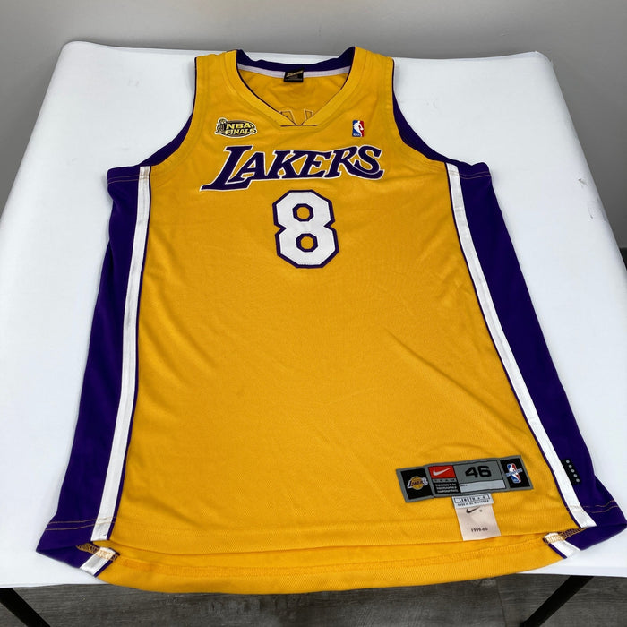 Kobe Bryant Signed 1999 Finals Los Angeles Lakers Pro Cut Jersey Beckett & PSA
