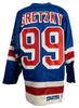 Wayne Gretzky Signed New York Rangers Authentic Game Model Jersey JSA COA