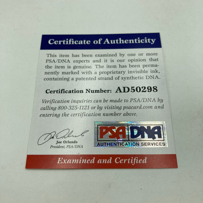 Terence Bud Crawford Signed Official Major League Baseball PSA DNA COA Boxing