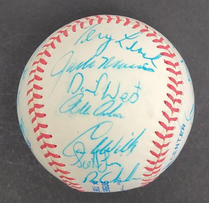 Beautiful 1991 Minnesota Twins World Series Champs Team Signed Baseball JSA COA