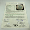 1977 NY Yankees World Series Champs Team Signed Baseball Thurman Munson JSA COA