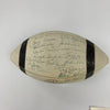 1962 New York Giants Champs Team Signed Spalding Football 34 Sigs JSA COA