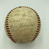 1938 Cincinnati Reds Team Signed Baseball Ernie Lombardi Beckett COA