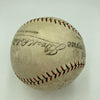 Rare Billy Sunday Signed 1925 American League Baseball Evangelist Beckett COA