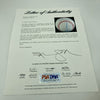 President Bill Clinton & Hillary Clinton Dual Signed Major League Baseball PSA