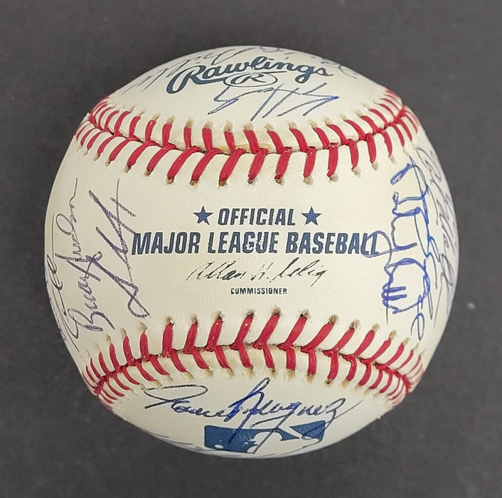 2001 Arizona Diamondbacks World Series Champs Team Signed Baseball Beckett COA