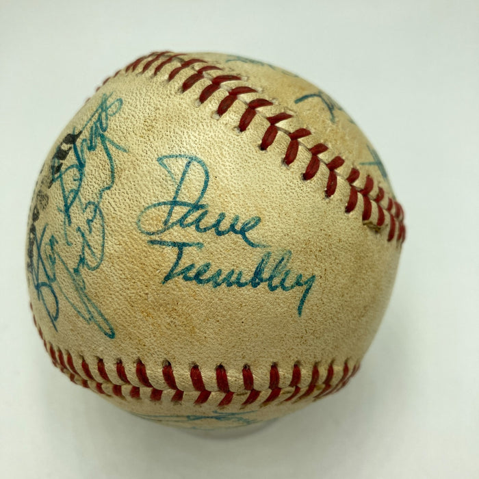 Curt Schilling Pre Rookie 1988 Minor League All Star Game Team Signed Baseball