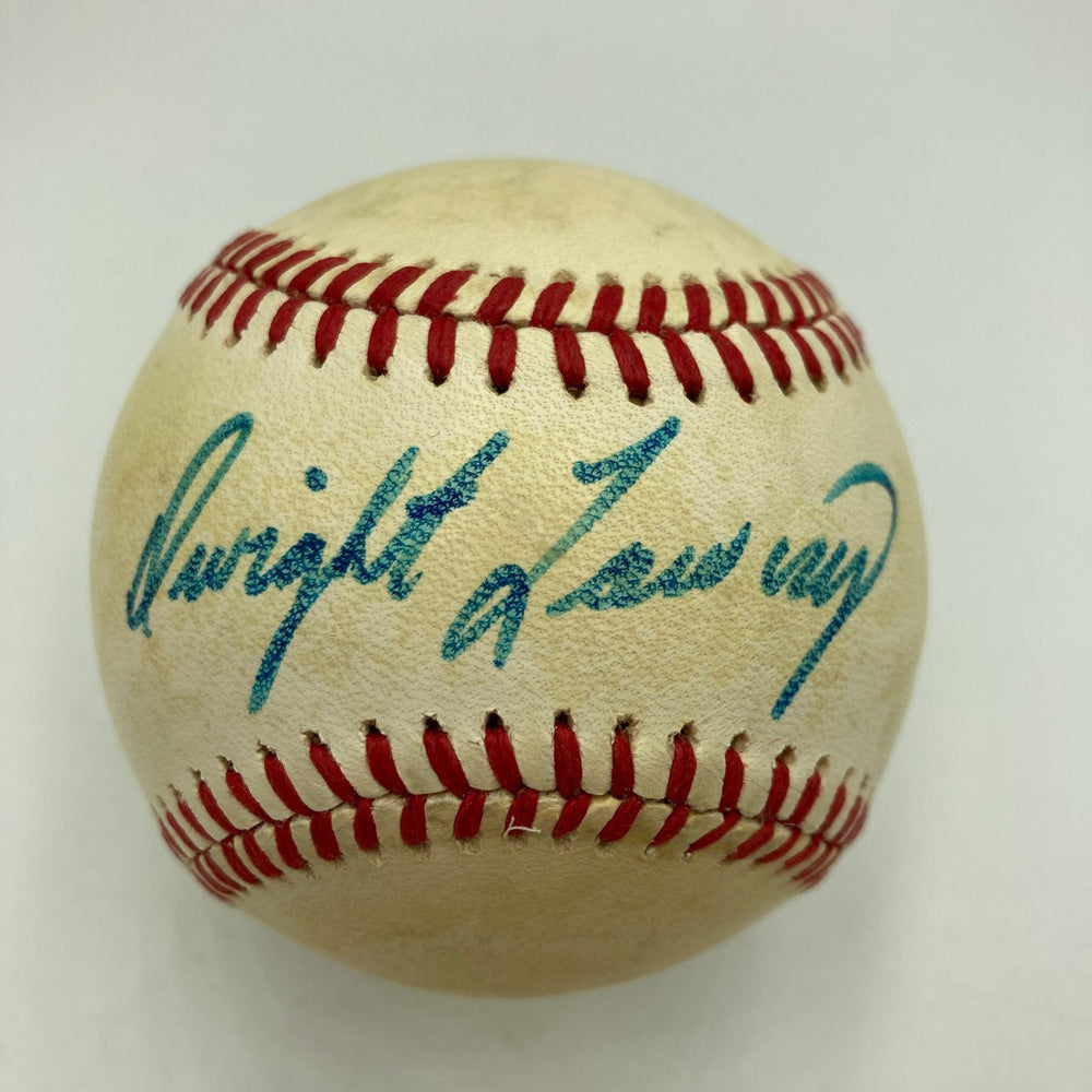 Dwight Lowry Signed Official American League Baseball JSA COA Twins RARE