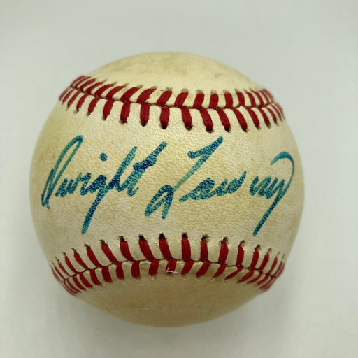 Dwight Lowry Signed Official American League Baseball JSA COA Twins RARE