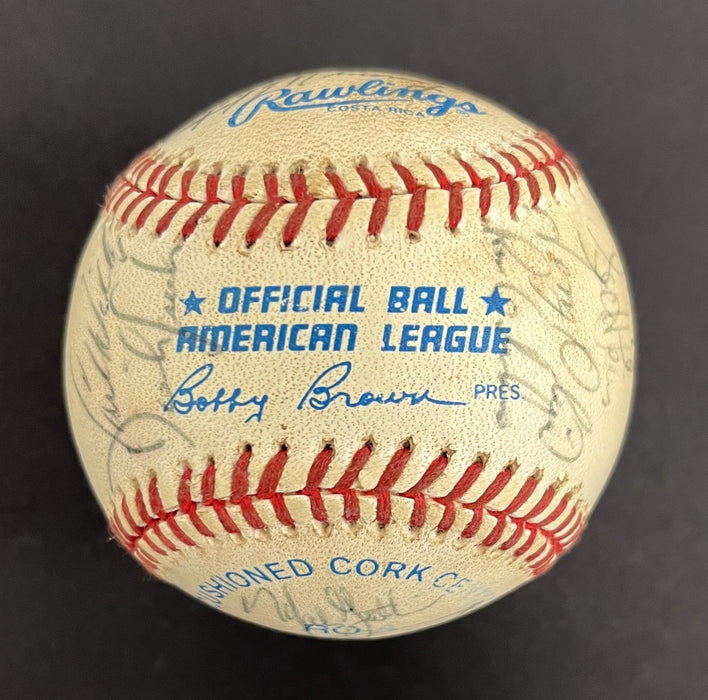 1991 Minnesota Twins World Series Champs Team Signed W.S. Baseball Beckett COA