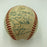 1978 New York Yankees World Series Champs Team Signed Baseball With Munson JSA