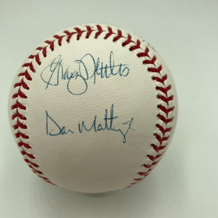 Derek Jeter New York Yankees Captains Signed MLB Baseball MLB & Steiner Hologram