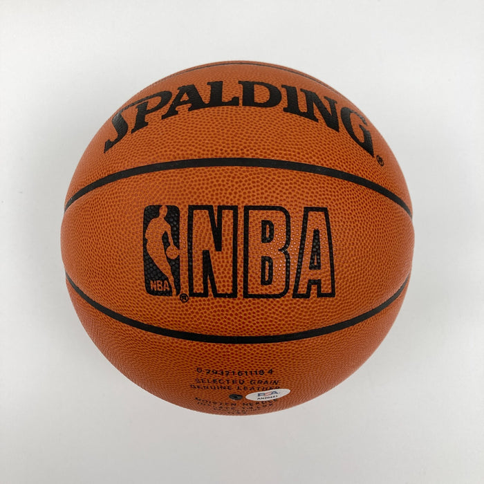 Scottie Pippen Signed Spalding Official NBA Game Issued Bulls Basketball PSA DNA