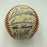 Hall Of Fame Multi Signed Baseball 30 Sigs Yogi Berra Reggie jackson JSA COA