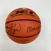 Michael Jordan Bill Russell Magic Johnson Larry Bird Signed Basketball UDA & JSA