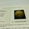Babe Ruth Ty Cobb Walter Johnson Tris Speaker George Sisler Signed Baseball JSA