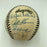 1996 Atlanta Braves NL Champs Team Signed Mickey Mantle Day Baseball JSA COA