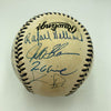 1996 Atlanta Braves NL Champs Team Signed Mickey Mantle Day Baseball JSA COA