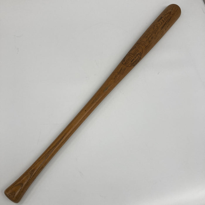 1962 Los Angeles Angels Team Signed Bobby Del Greco Game Used Bat PSA DNA COA