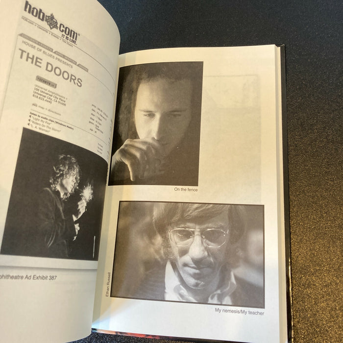John Densmore Signed The Doors Jim Morrison Book With JSA COA