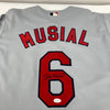 Stan Musial Signed Rawlings Authentic St. Louis Cardinals Jersey JSA Certified