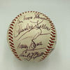 Earle Combs Sweet Spot Hall Of Fame Multi Signed American League Baseball JSA