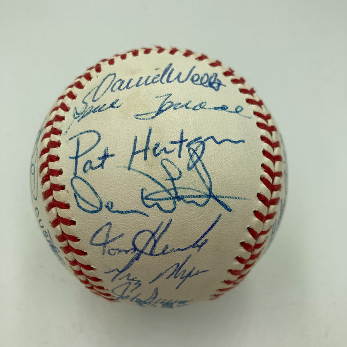 1992 Toronto Blue Jays World Series Champs Team Signed Baseball JSA COA