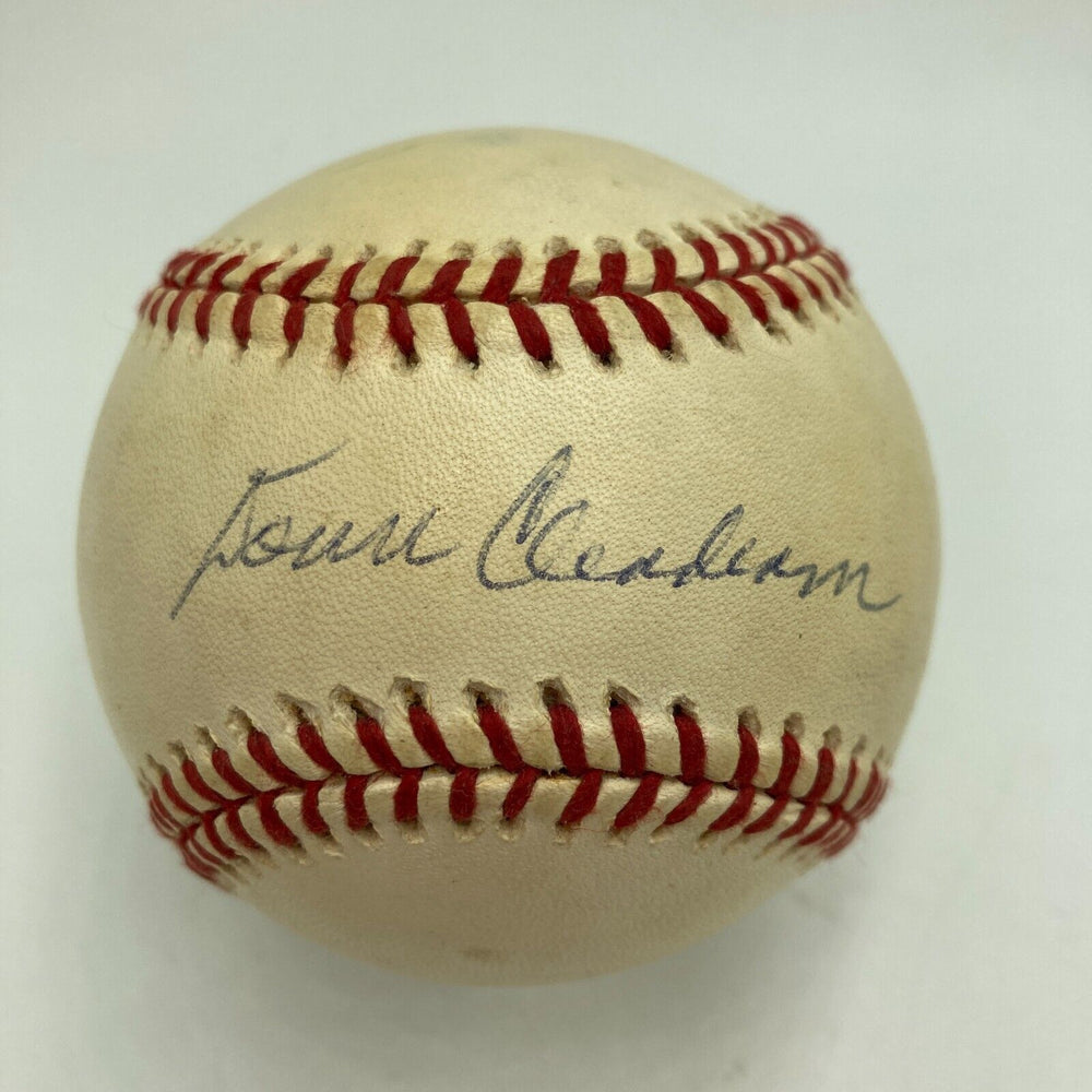 Nice Donn Clendenon Signed National League Baseball JSA COA