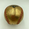2009 New York Yankees Team Signed 24K Gold W.S. Baseball Derek Jeter Steiner COA