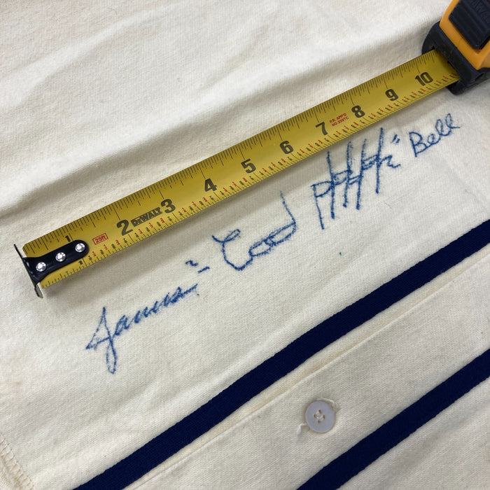 James Cool Papa Bell Signed Homestead Grays Negro League Jersey PSA DNA COA