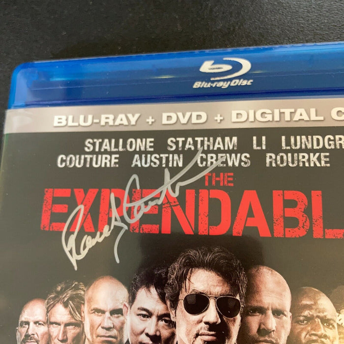 Randy Couture Signed Autographed The Expendables DVD With JSA COA