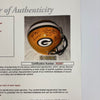 Bart Starr Brett Favre & Aaron Rodgers Signed Green Bay Packers Helmet JSA COA