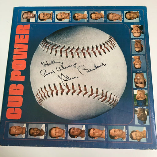Glenn Beckert 1969 Chicago Cubs Signed LP Record Album JSA COA
