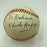 Beautiful Chick Hafey Single Signed National League Baseball Beckett COA