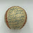 Beautiful 1948 Boston Braves National League Champs Team Signed Baseball JSA COA
