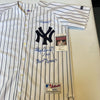 Roger Clemens "Rocket 300 Wins 4,000 K's" Signed New York Yankees Jersey JSA COA