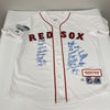 2004 Boston Red Sox World Series Camps Team Signed Authentic W.S. Jersey JSA COA