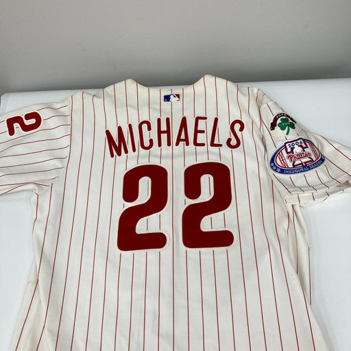 Jason Michaels Game Used 2004 Philadelphia Phillies Majestic Jersey