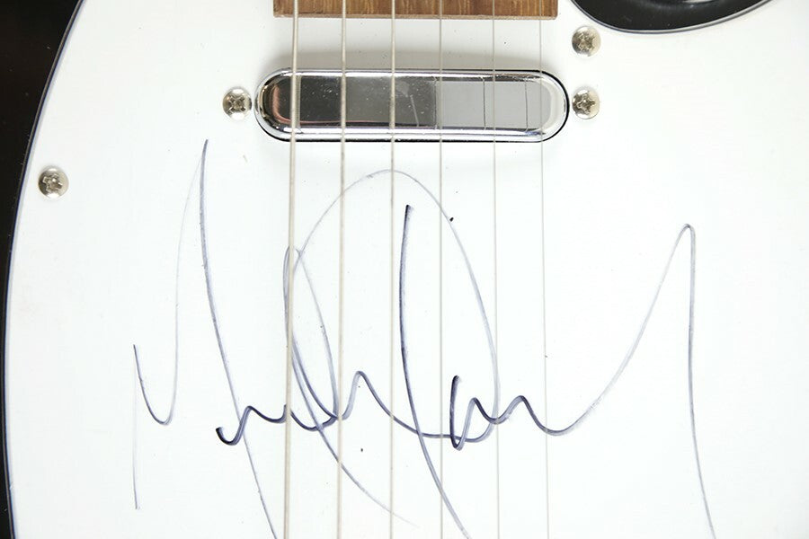 Michael Jackson Signed Autographed Guitar With JSA & Roger Epperson COA