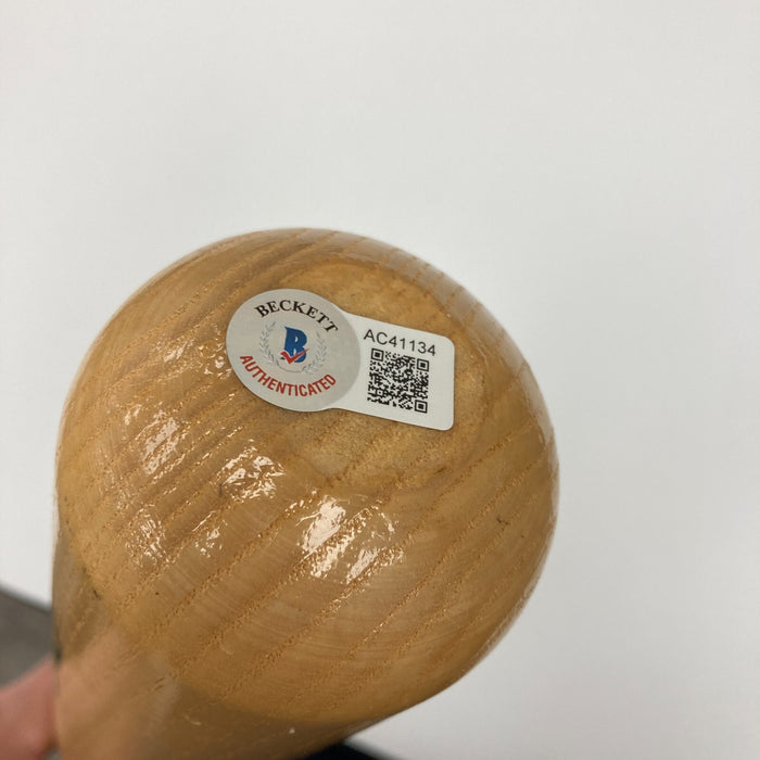 Willie Mays Signed Adirondack Game Model Baseball Bat Beckett COA