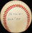 Joe Dimaggio Signed Heavily Inscribed STAT Baseball JSA COA