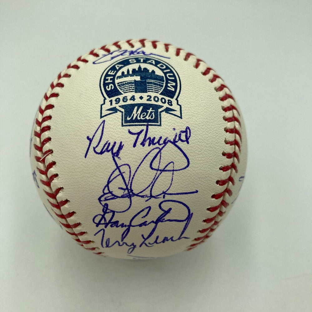 1986 New York Mets World Series Champs Team Signed MLB Authenticated Hologram