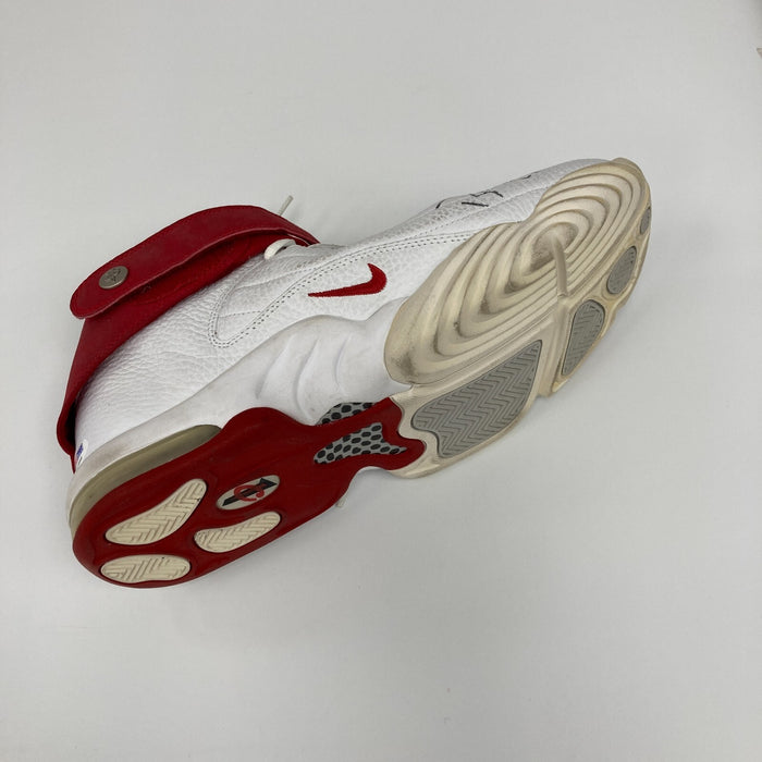2007-08 Chicago Bulls Starting 5 Signed Nike Air Max Penny 4 Sneaker PSA DNA COA