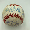 Rare No Hitter Pitchers Multi Signed Baseball 11 Signatures JSA COA